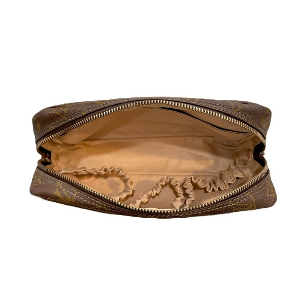π«SOLDπ« Louis Vuitton Monogram Trousse Toilette 23 Pouch Clutch Bag - Picture 6 of 7